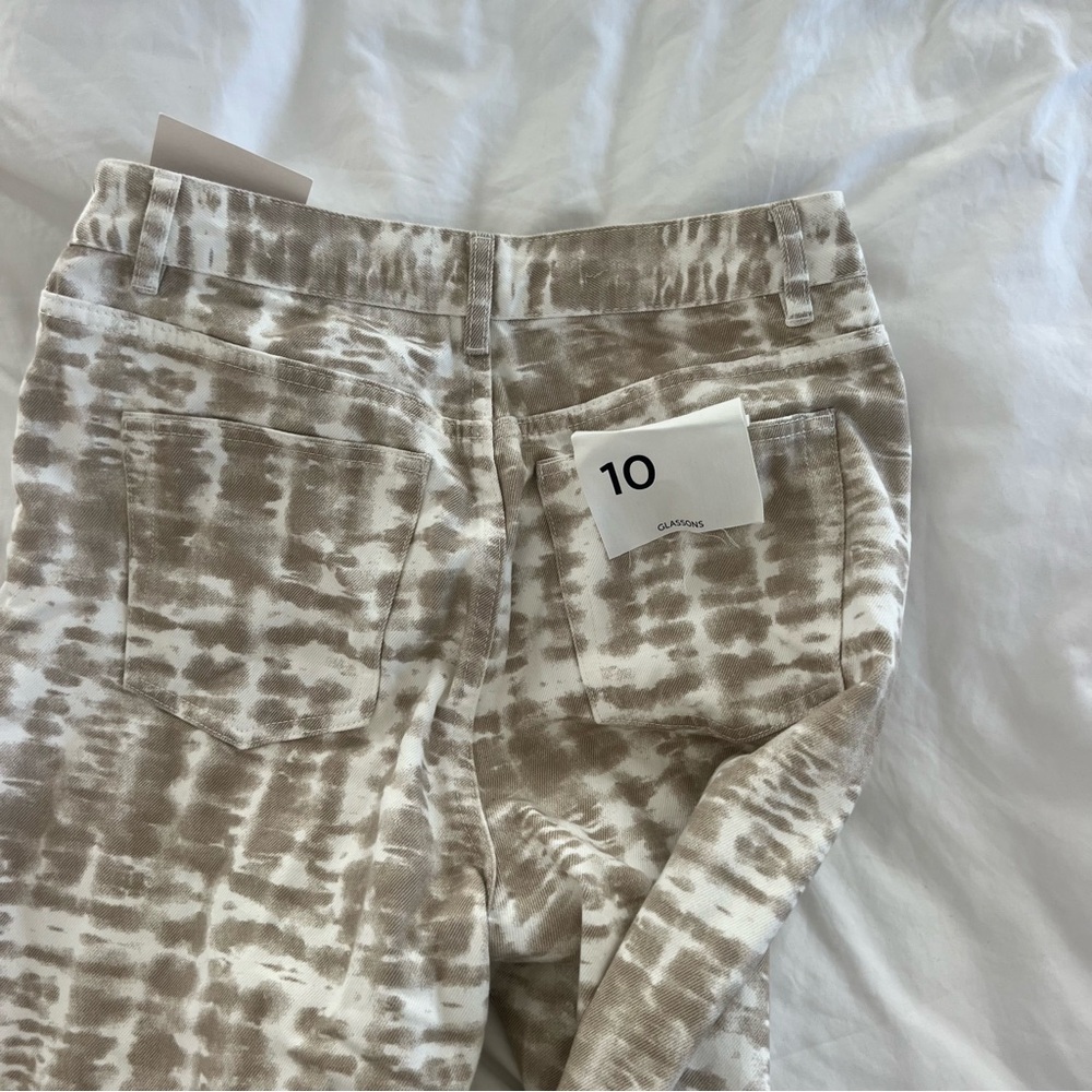 patterned denim jeans - Picture 2 of 4